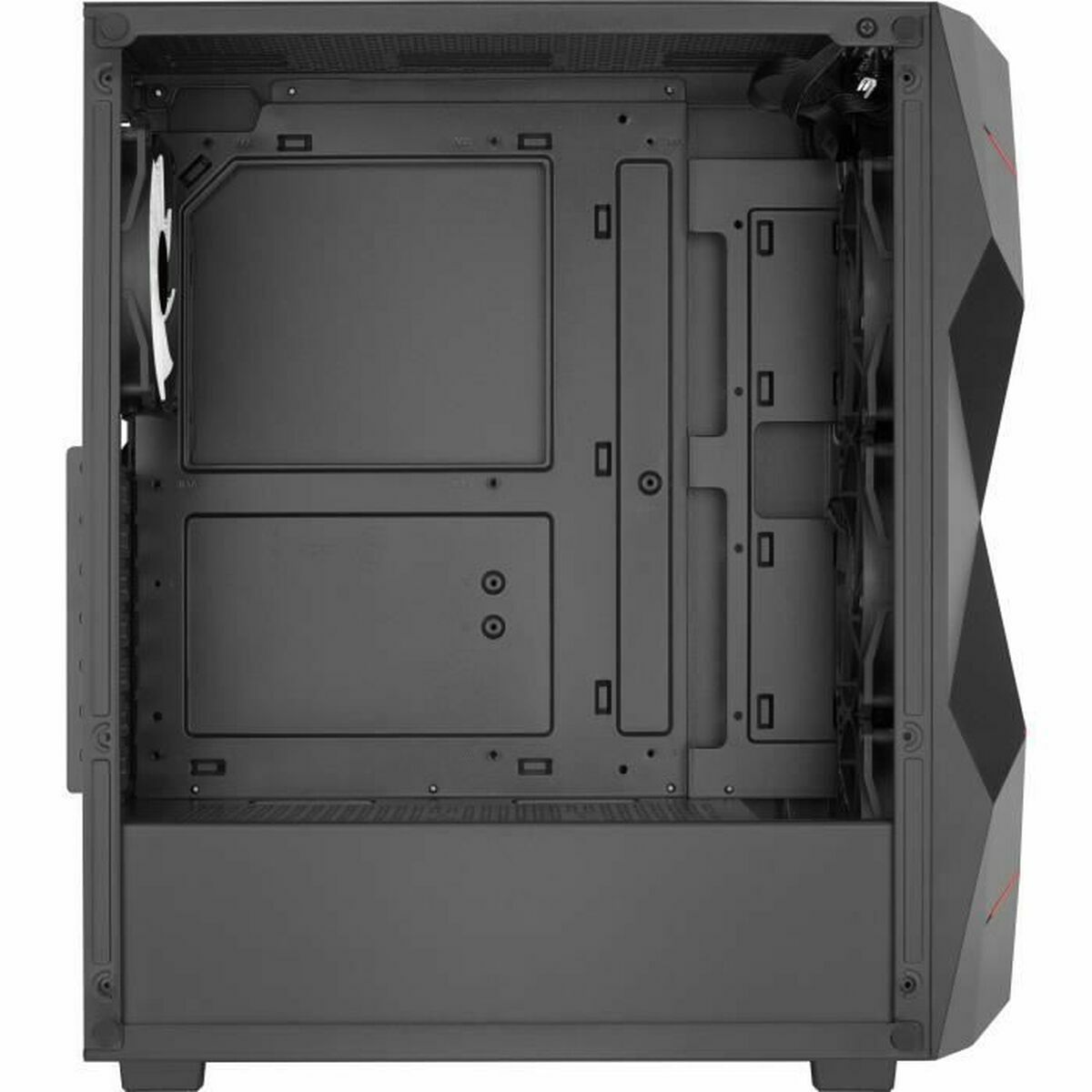 Aerocool Volcan ATX Mid-Tower - Case Gaming High Performance Nero