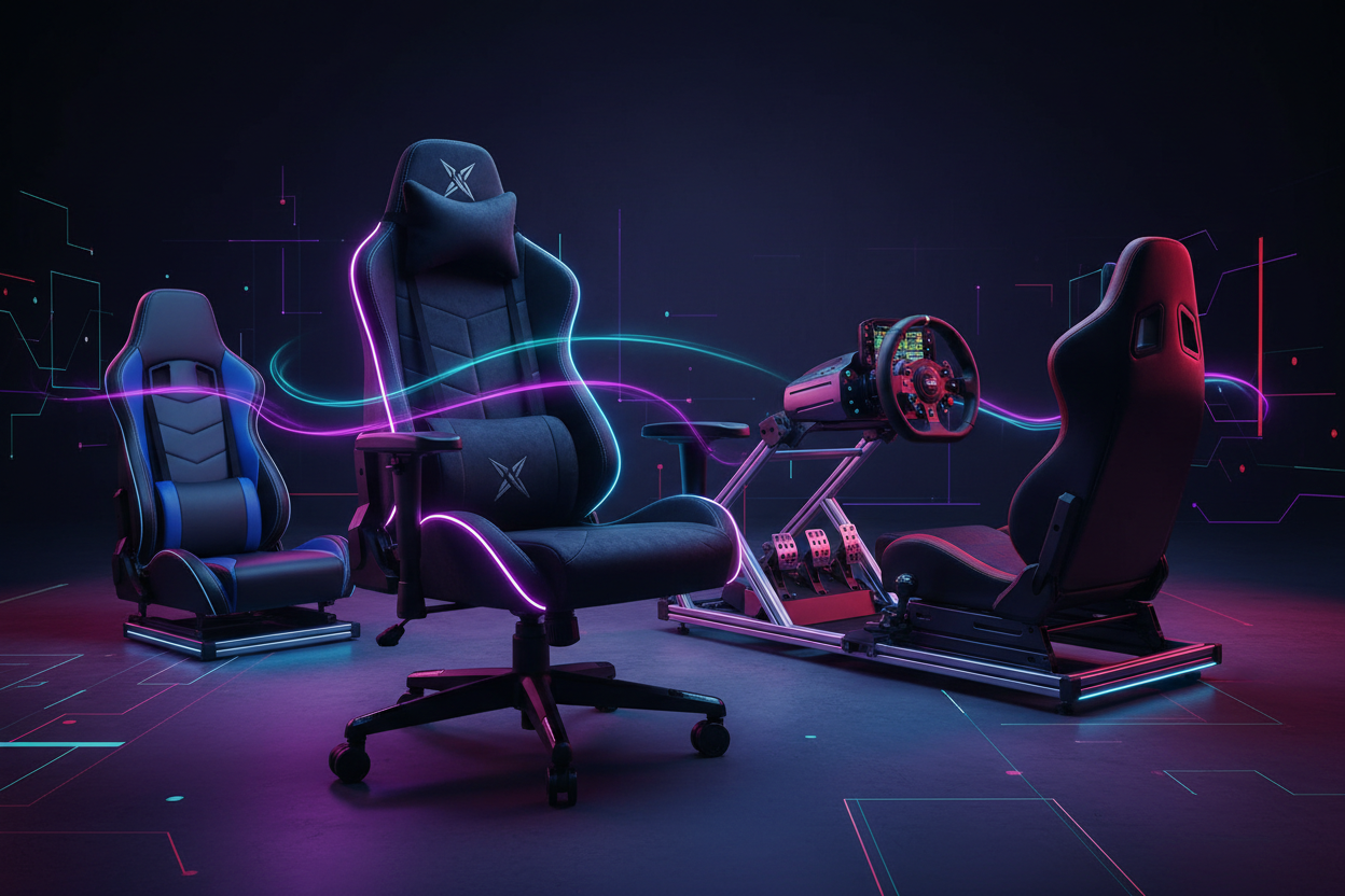 Sedie gaming e simulatori di guida